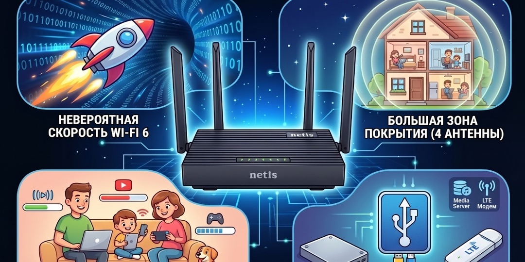 Wi-Fi роутер: почему процессор и память решают всё, а не только красивые антенны