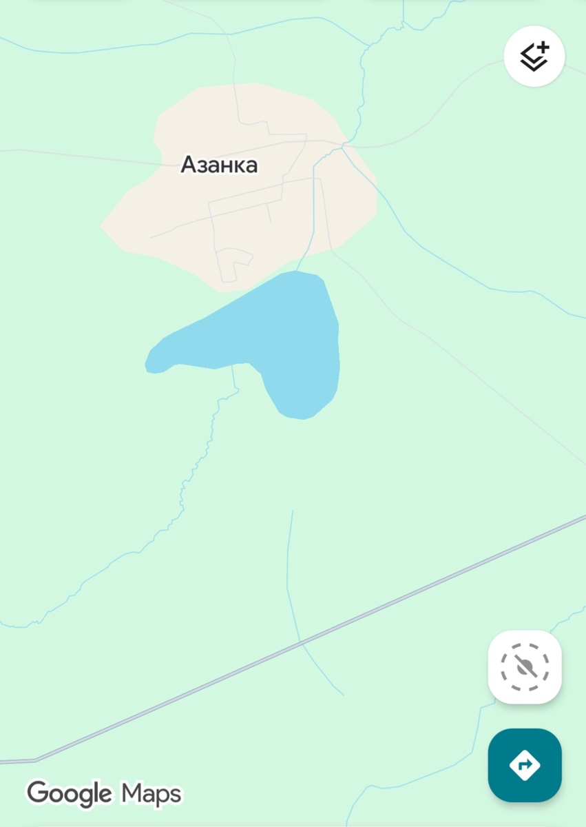 Скриншот места сбора грибов с Гугл-карт.