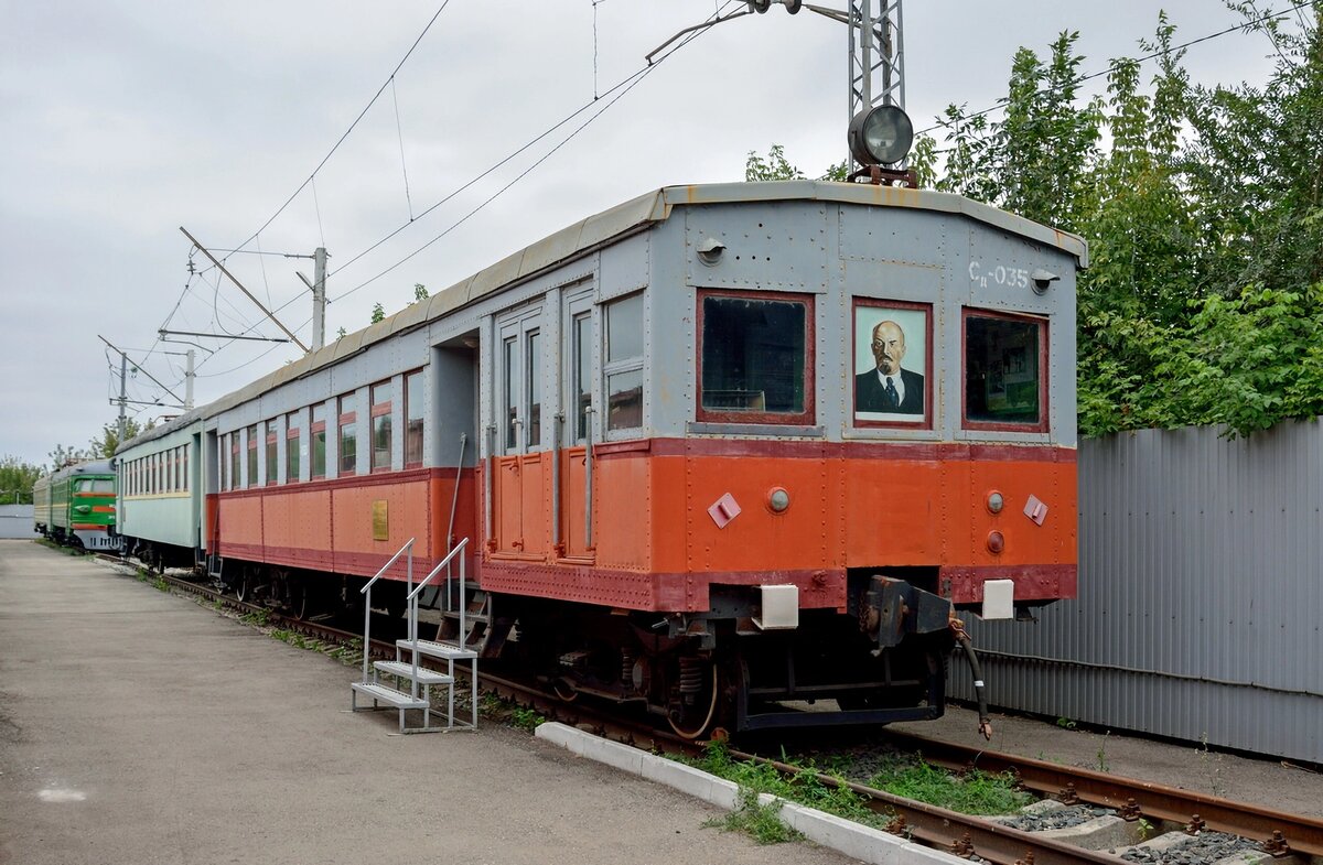 Сд-035. Россия, Самарская область, Самара, музейная площадка СамГУПС. Дат: 5 сентября 2017 г.