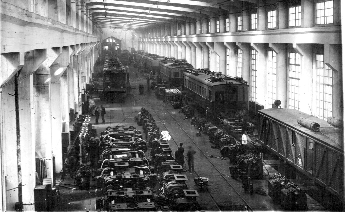 ВЛ-19 и Сд. Россия, Московская область, Мытищи. Автор: Андрей Ватаев. Дата: 1930-е гг.