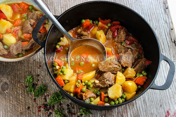 Орман кебаб — турецкое рагу в казане