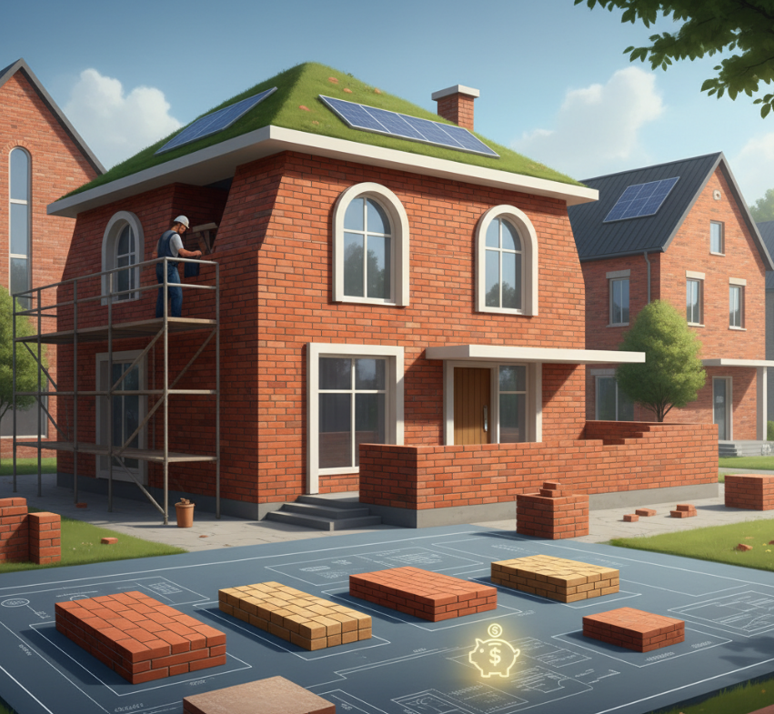 Строительство домов из кирпича в 2026 году: как выбрать материал и не переплатить