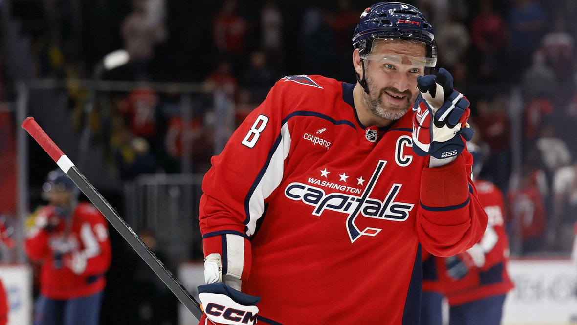    Александр Овечкин.Geoff Burke-Imagn Images USA Today Sports