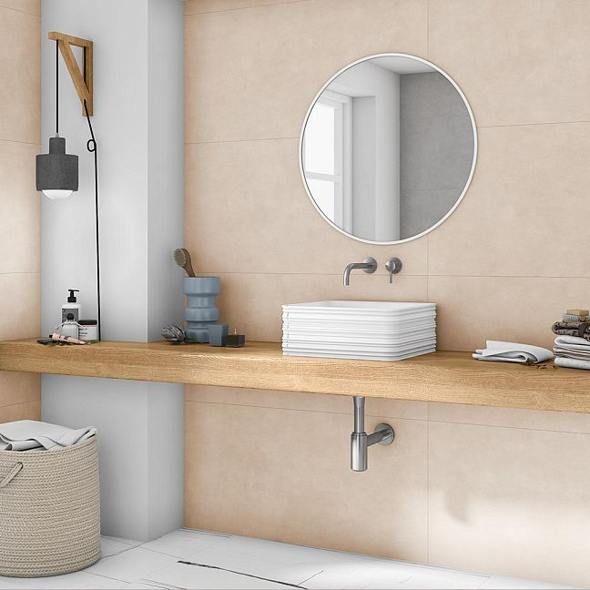 Керамогранит ART NATURA Ceramica Moderno Cemento Crema