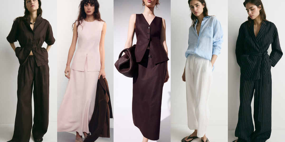 Что купить в LIMÉ на лето 2026? Обзор модной льняной капсулы: костюмы, брюки, шорты и юбки