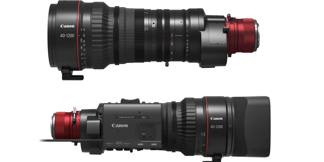 Canon Cine-Servo 40-1200mm: универсальный зум для профессионалов