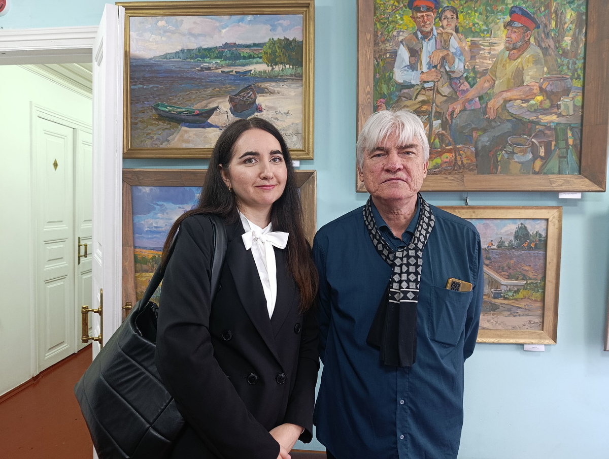В доме-музее М. Б. Грекова. Новочеркасск. 15 апреля 2026 года 