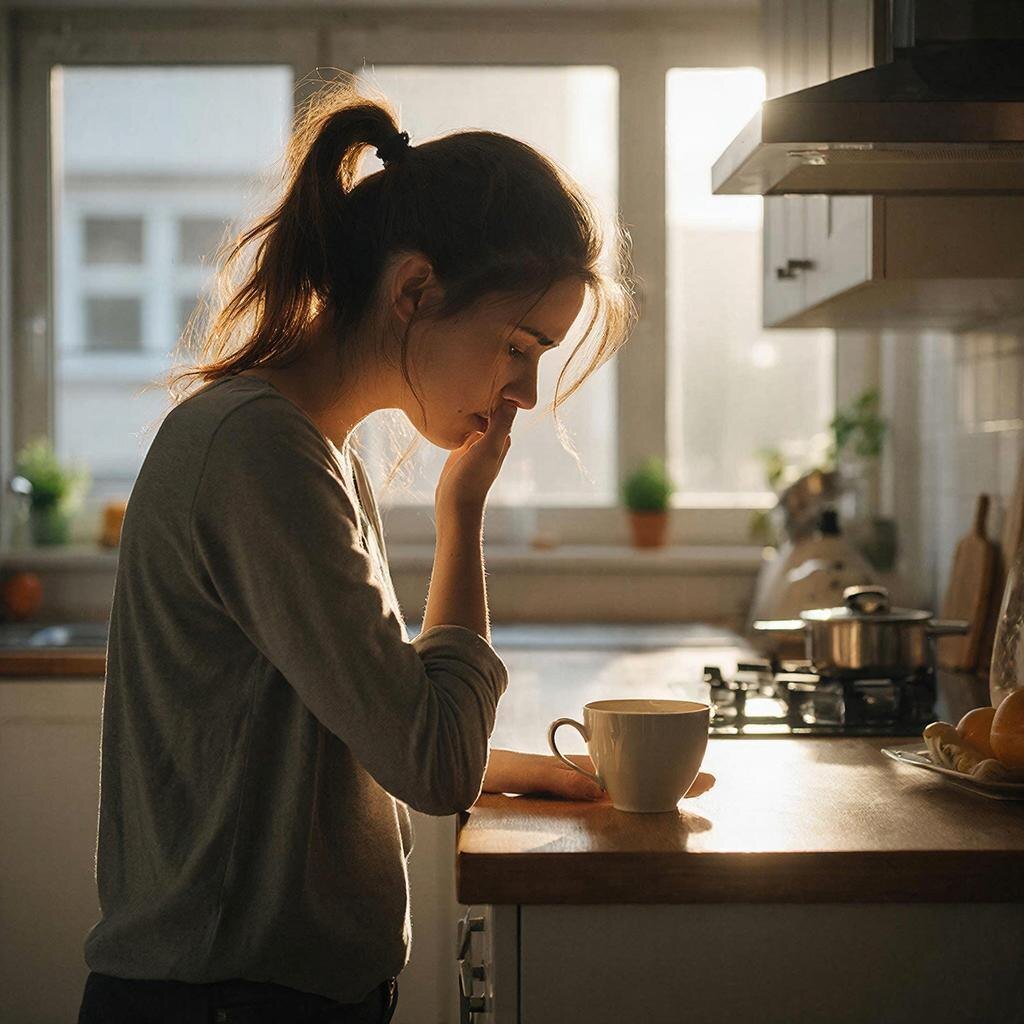 тот самый момент, когда слова застряли