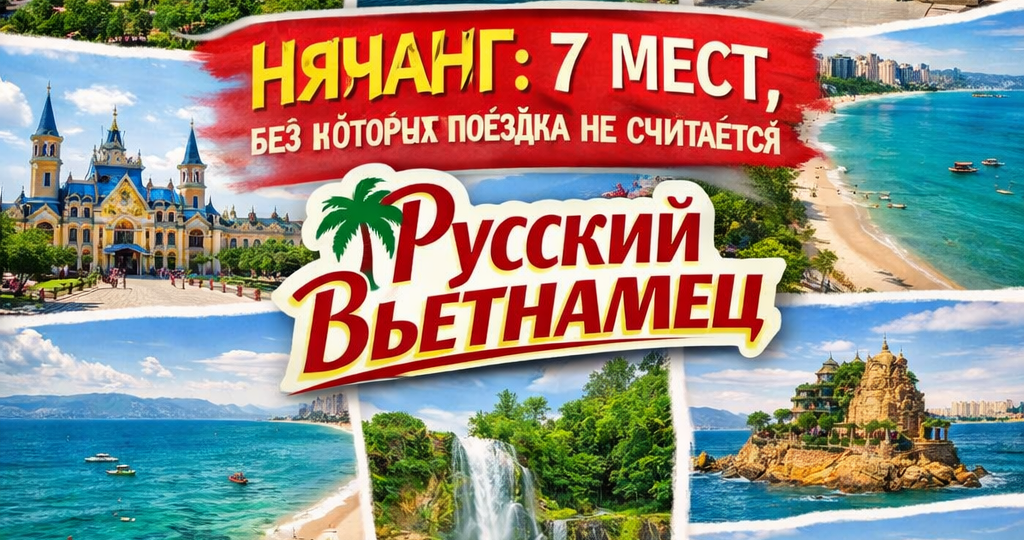 🇻🇳 НЯЧАНГ: 7 мест, без которых поездка не считается
