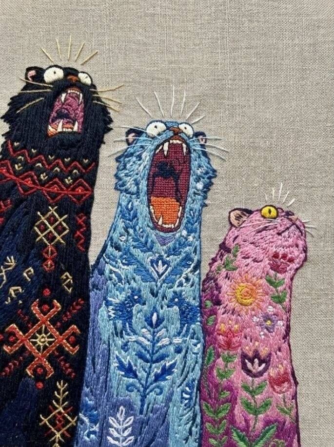 Поющие котики, как метафора 3-х основных чакр