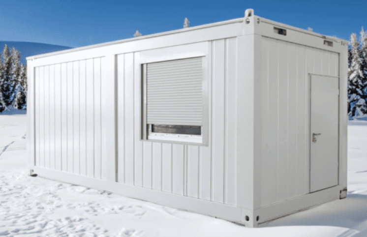 Домик, но белого цвета.