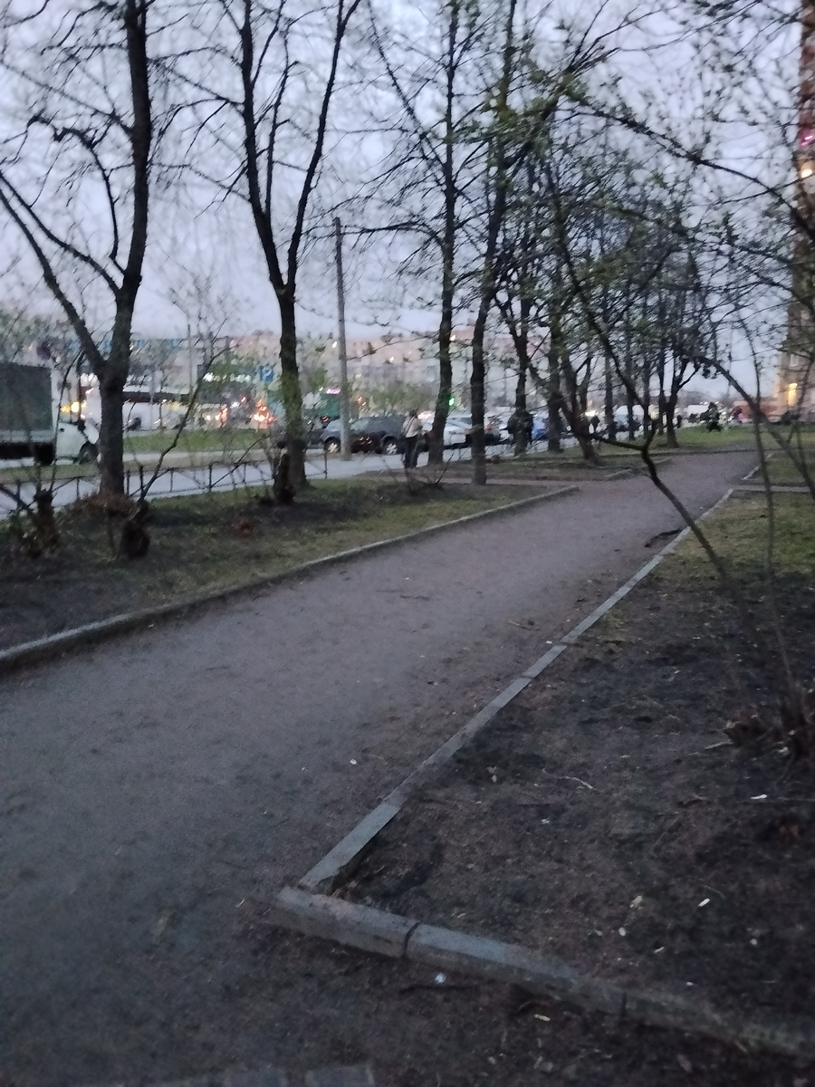 Просто вышел погулять а там дождь. Фото автора 20'20 СПБ.