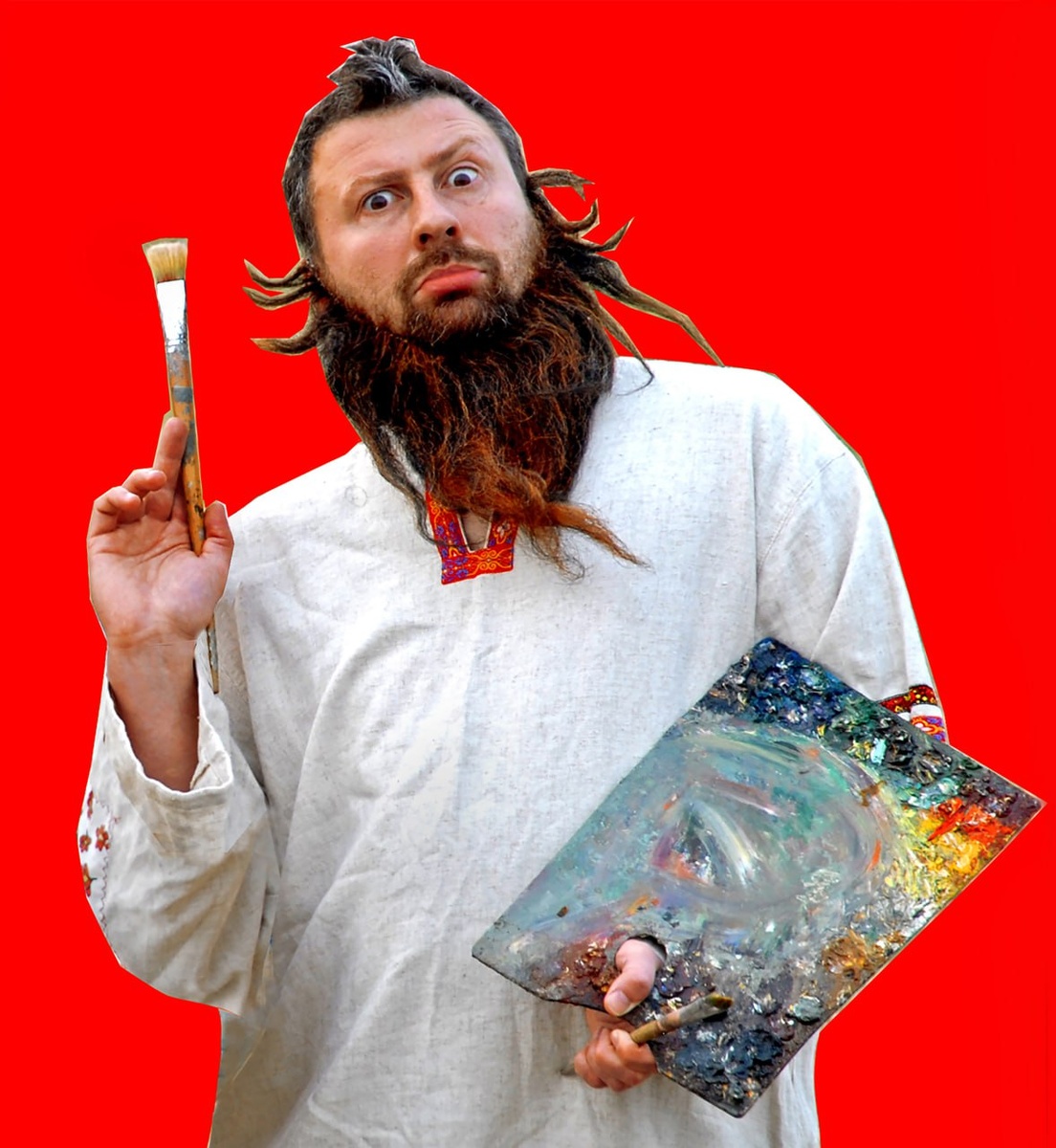 Слава Мизин - настоящий сибирский художник. 2016