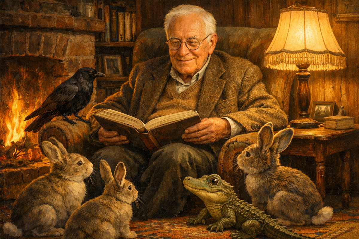 К. Чуковский(стилизация)