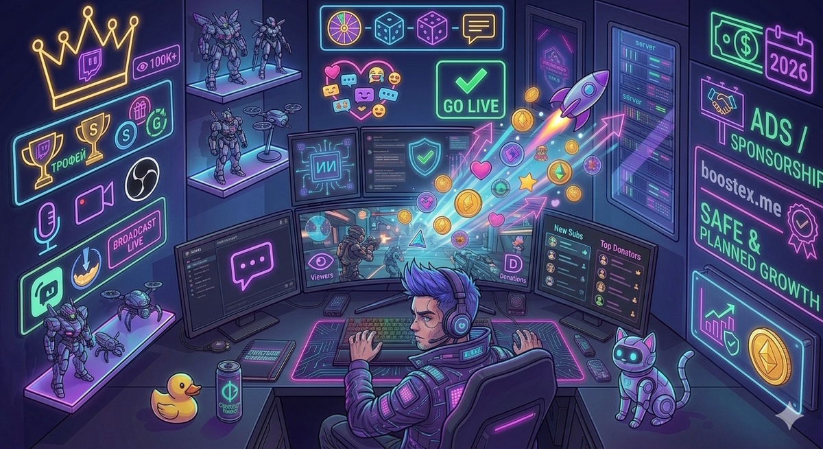 Популярные стримеры в 2026 году: Создание империи