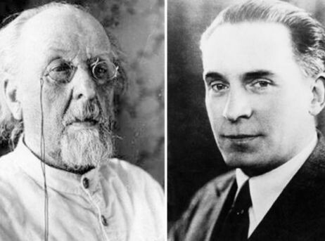 К.Э.Циолковский и А.Л.Чижевский. Фото из интернета 