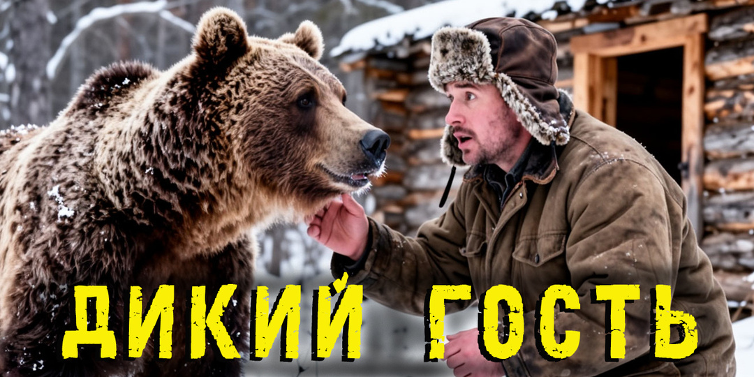 Медведь выбрал мою избу вместо берлоги. Случай в тайге.