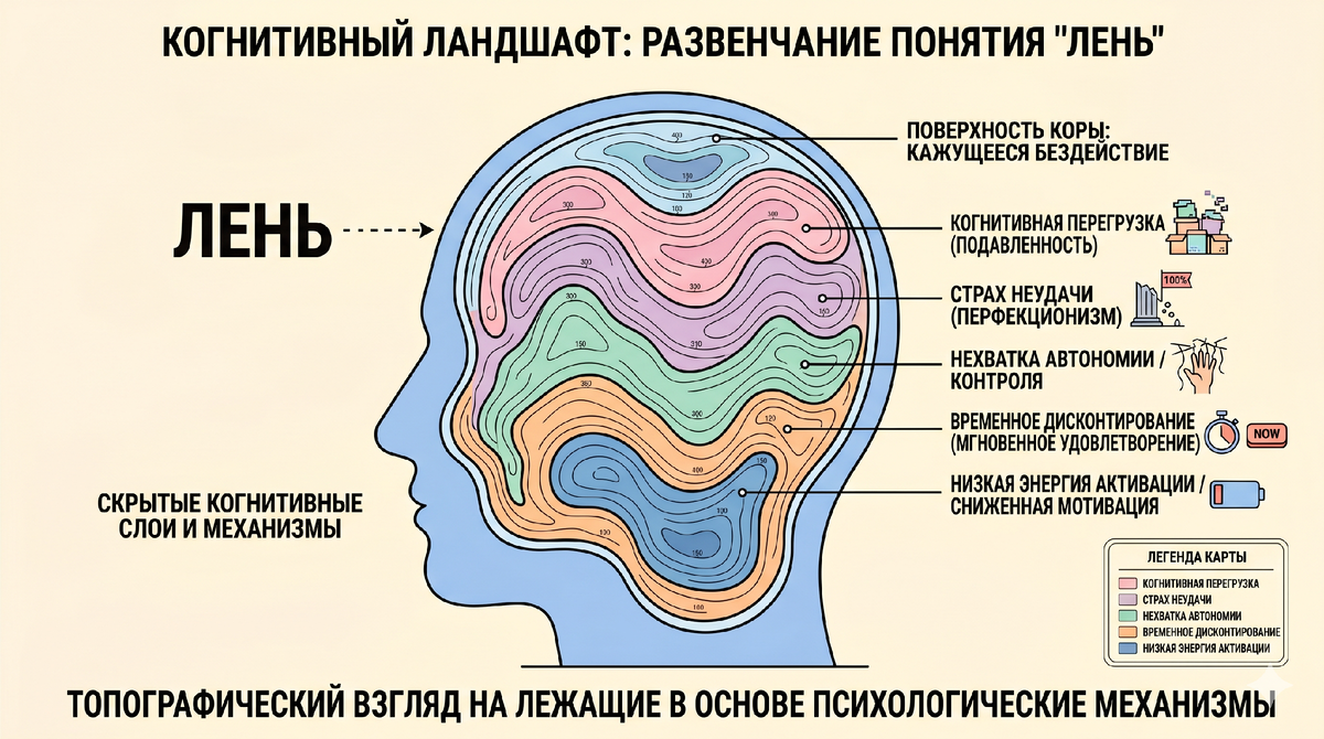 Прокрастинация — это не дефицит силы воли, а сложная топография скрытых когнитивных конфликтов.