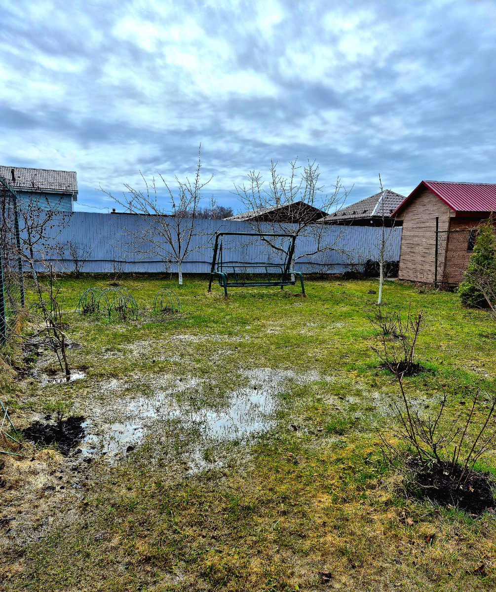 Газоны в воде. Ситуация на 16 апреля