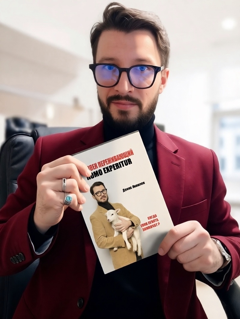 Книга "Человек переживающий.Homo Experitur". Автор Денис Яковлев - Кризисный психолог, интегративный терапевт.