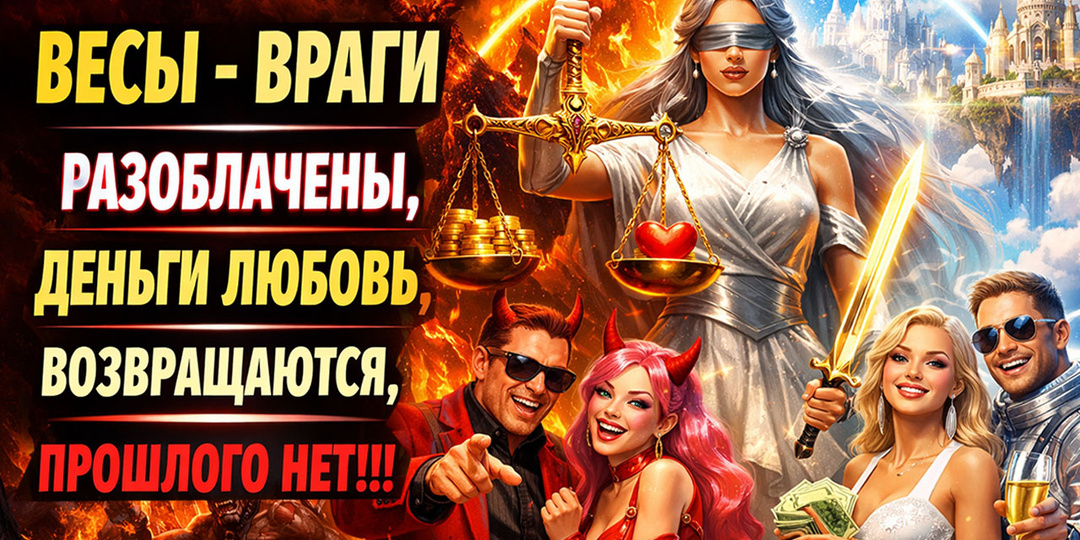 Весы, это не шутка! Уникальные транзиты Венеры управительницы запускает 12 лет изобилия. Забудьте про АД 2022 и бедность! Гороскоп май 2026