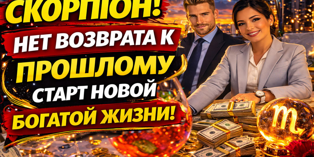 Скорпион самый счастливый Май 2026 в жизни! Врагов ждёт удар! Бедность отступил и не вернётся. 12 летний цикл Сатурна - благополучие до 2038