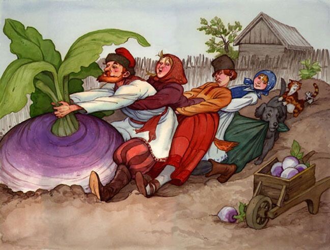 Репа была привычным и главным продуктом.