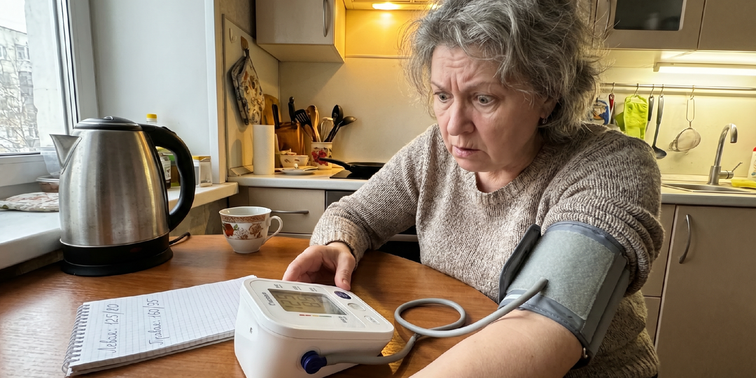 Кардиолог объяснил: 3 причины не измерять давление на левой руке после 60