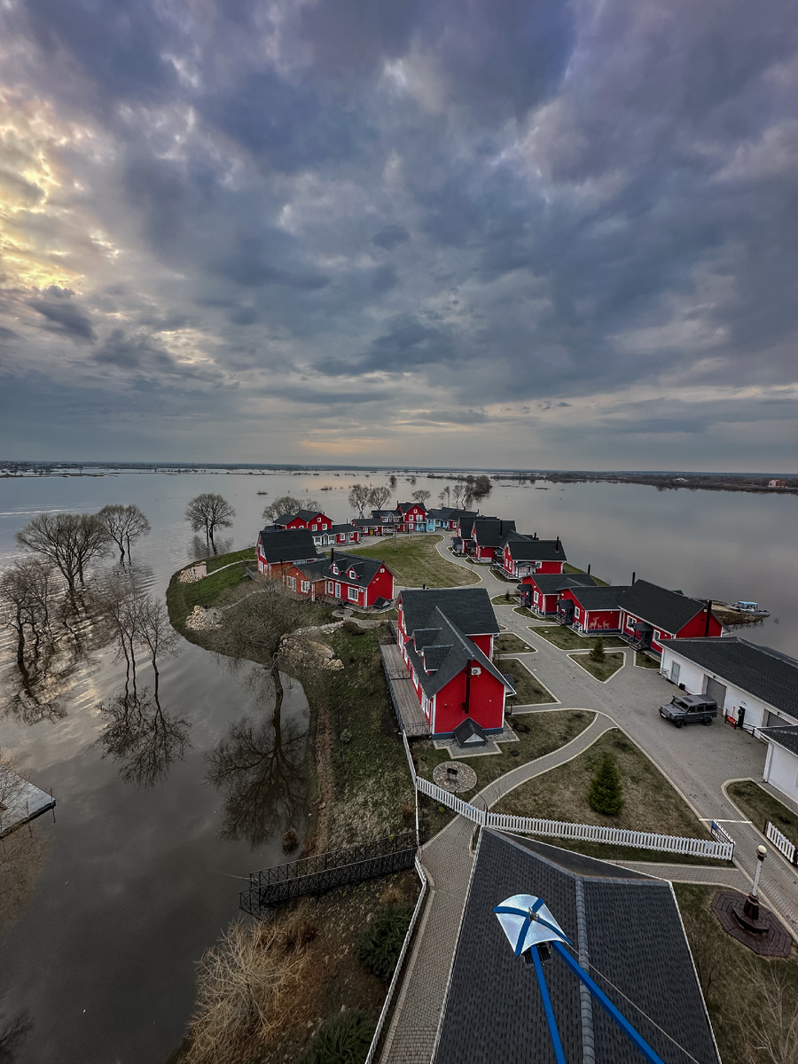 Вид с маяка на Рыбацкую деревню 🌅