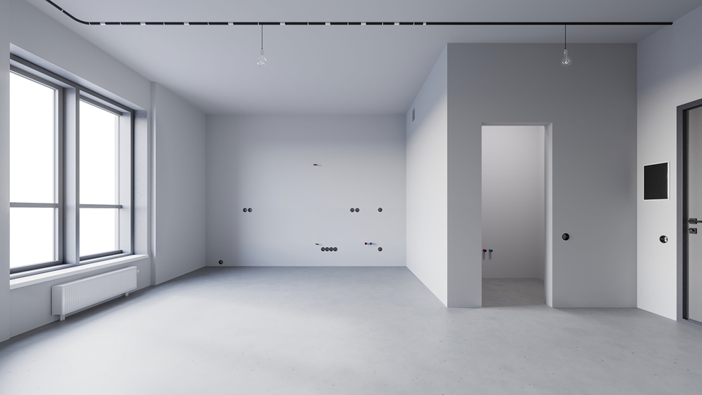 Отделка квартиры вайт бокс