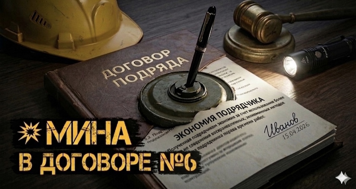 💥Мина в договоре №6