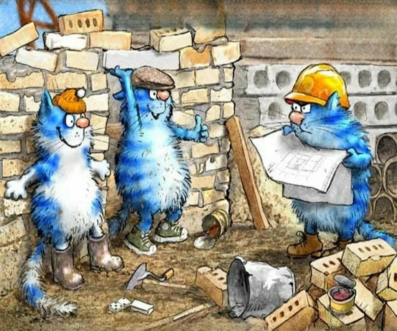 очаровательные коты Рины Зенюк