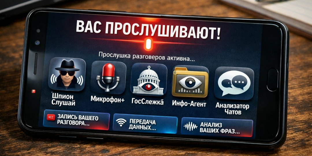 🎤 Как настроить смартфон так, чтобы приложения не подслушивали ваши разговоры