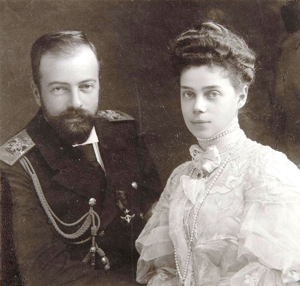 Великая княгиня Ксения Александровна с супругом велким князем Александром Михайловчисем. Фото из интернета