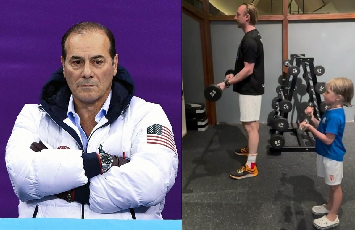     Рафаэль Арутюнян Евгений (и Арсений) Плющенко . Коллаж. Ист. — Дзен и соцсети фан-сообщества «Ангелы Плющенко» Фотография взята из открытых источников.