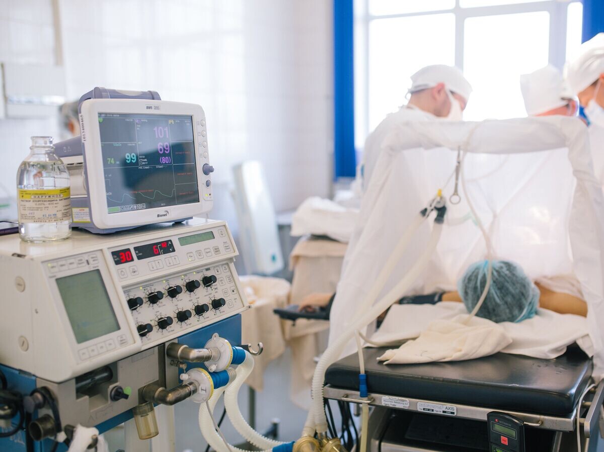    Операция по удалению злокачественной опухоли в онкологическом диспансере | © РИА Новости / Варвара Гертье