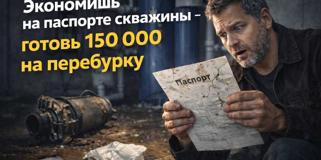 Почему паспорт на скважину — ваше спасение от финансовых потерь в 2026 году