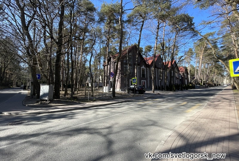 Светлогорск курортный: новый пейзаж возле храма преподобного Серафима Саровского