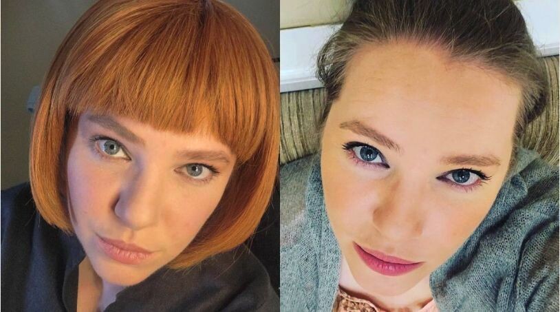 Внешность Дарьи немного изменилась