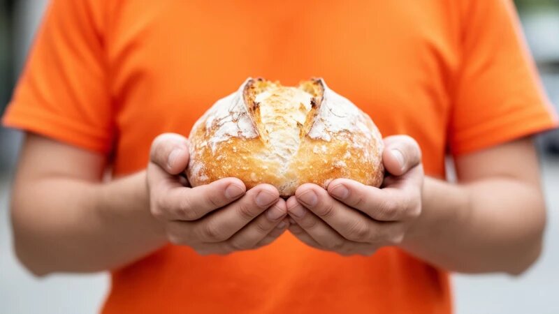     Хлеб, белый хлеб, булка хлеба Алиса ai