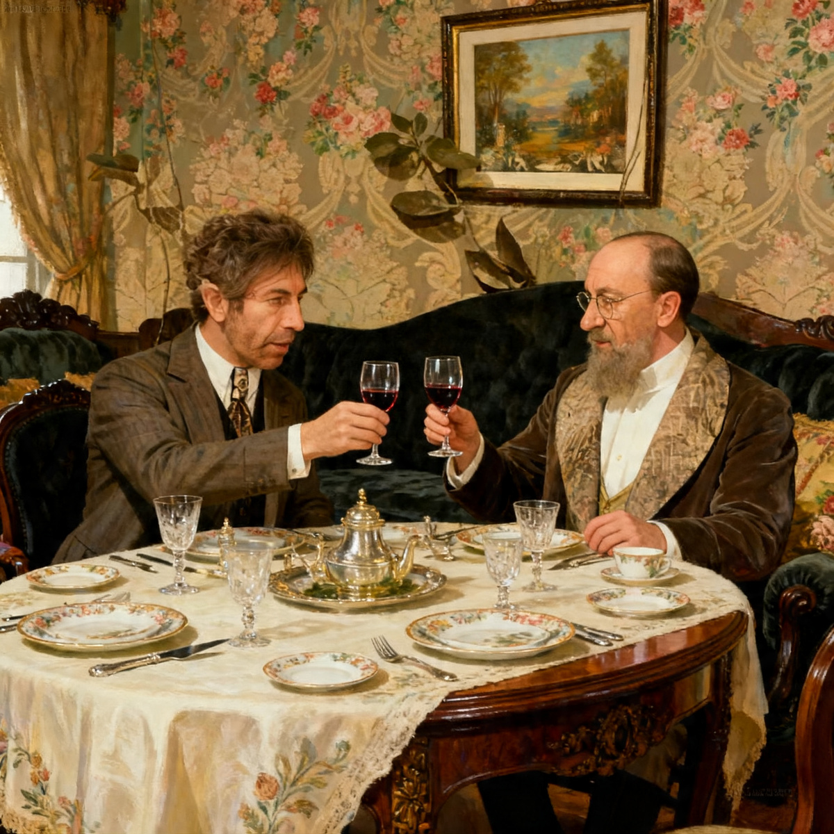 Таким мы привыкли его видеть — мудрым патрицием, бесконечно уставшим от плебеев