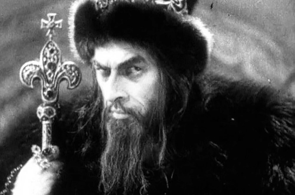    Николай Черкасов. Кадр из фильма «Иван Грозный» (1944, 1945)