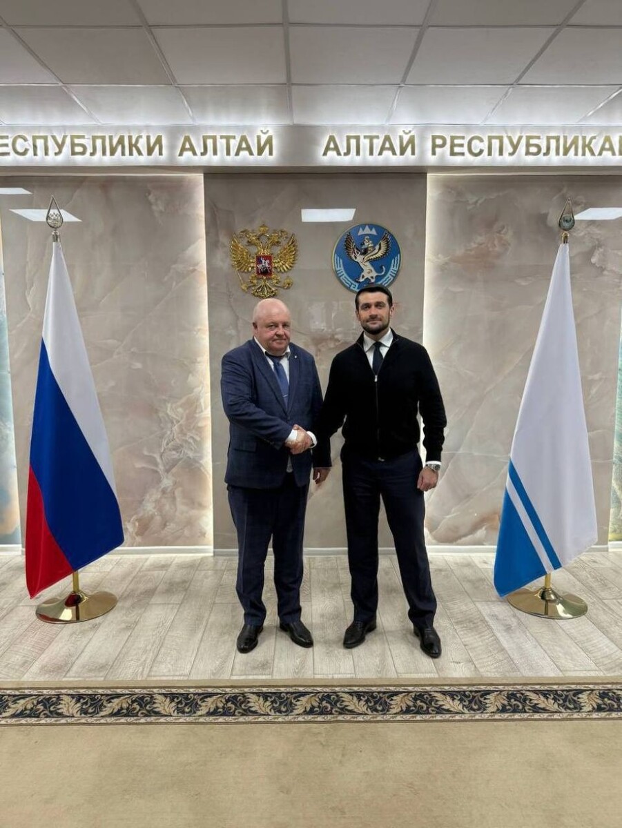    Встреча Александра Прокопьева с Сергеем Рябых. Источник: t.me/asprokopyev/8020?single