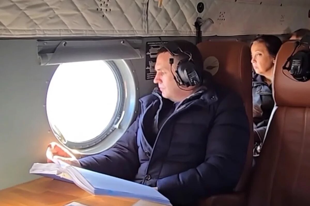    Губернатор Демешин вылетел в Верхнебуреинский район Хабаровского края