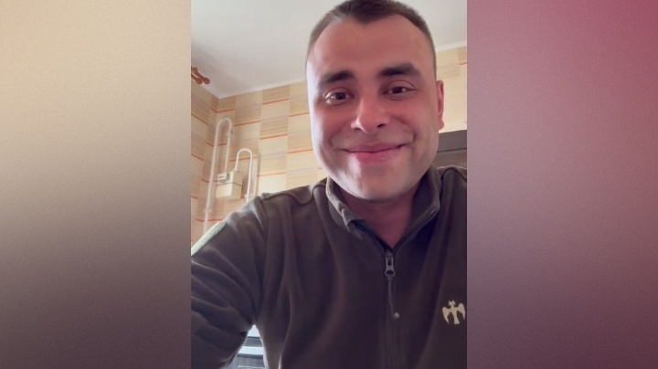    Последняя улыбка Алексея Земцова. Фото: телеграм-канал "Воевода вещает".