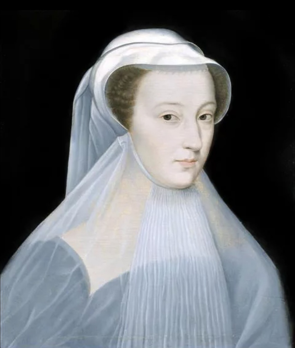 Белый траур Марии Стюарт, из Интернета. 