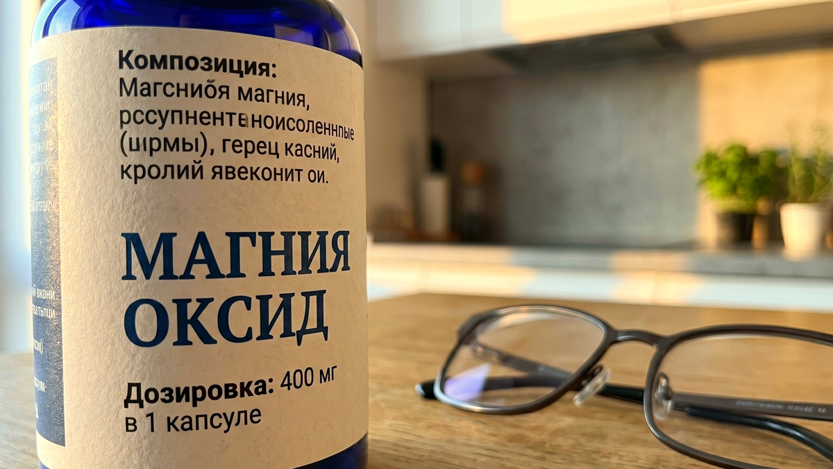 Оксид. Всего четыре процента пользы на всю капсулу.