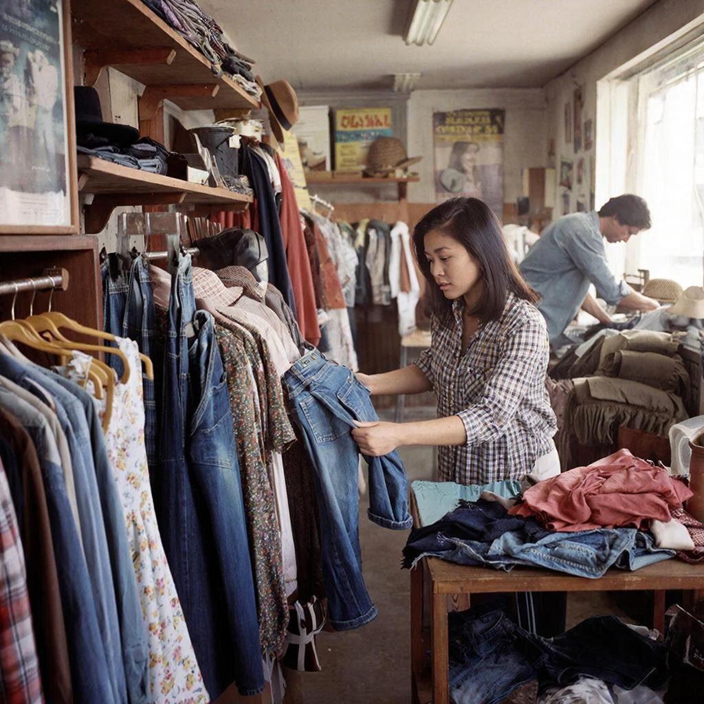 Секонд-хенды в 60-70-х годах