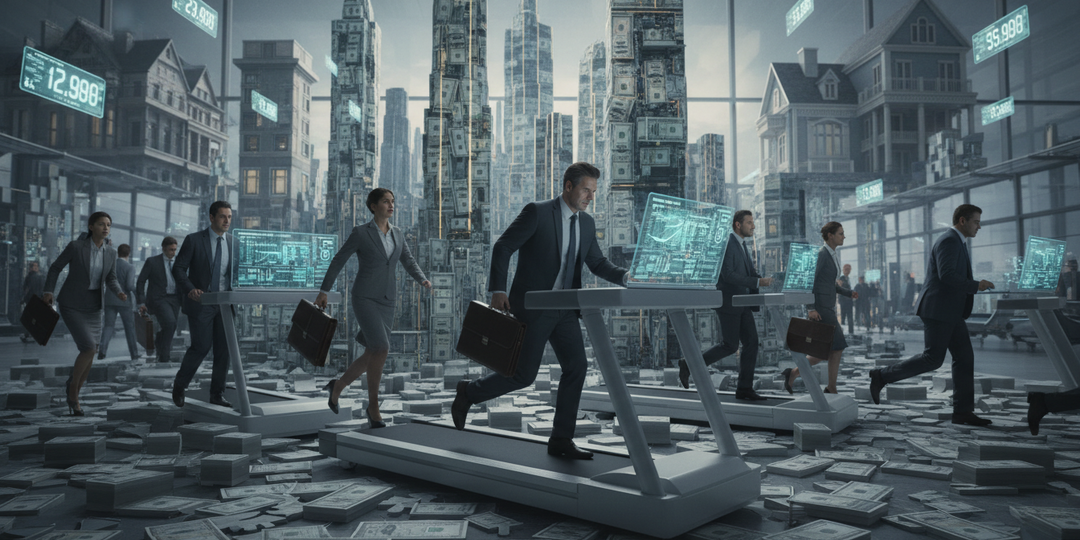 Больше работаешь, меньше копишь.