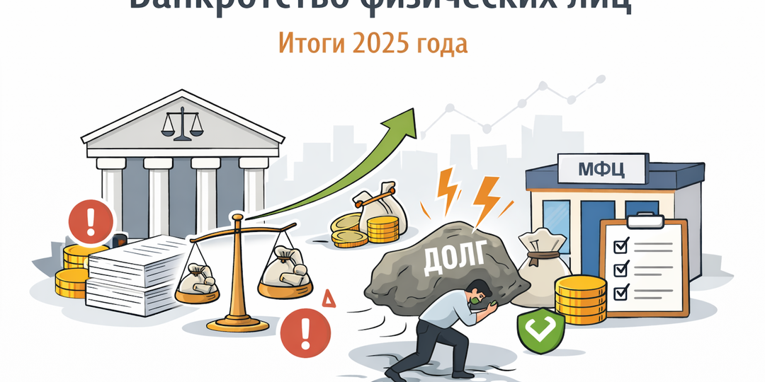 Итоги банкротства 2025 года: рекорды, цифры и что это значит для вас
